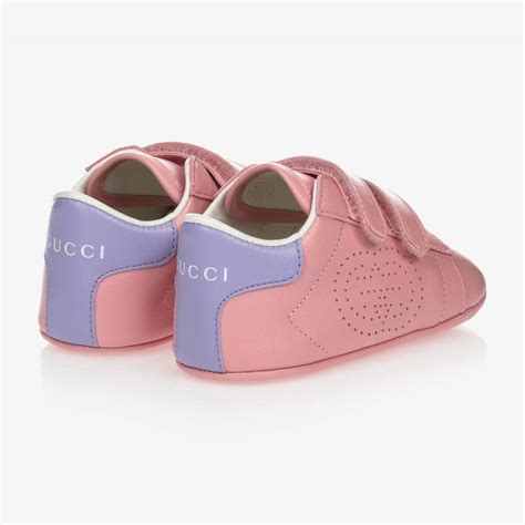 baby pink gucci trainers|gucci sneakers for kids.